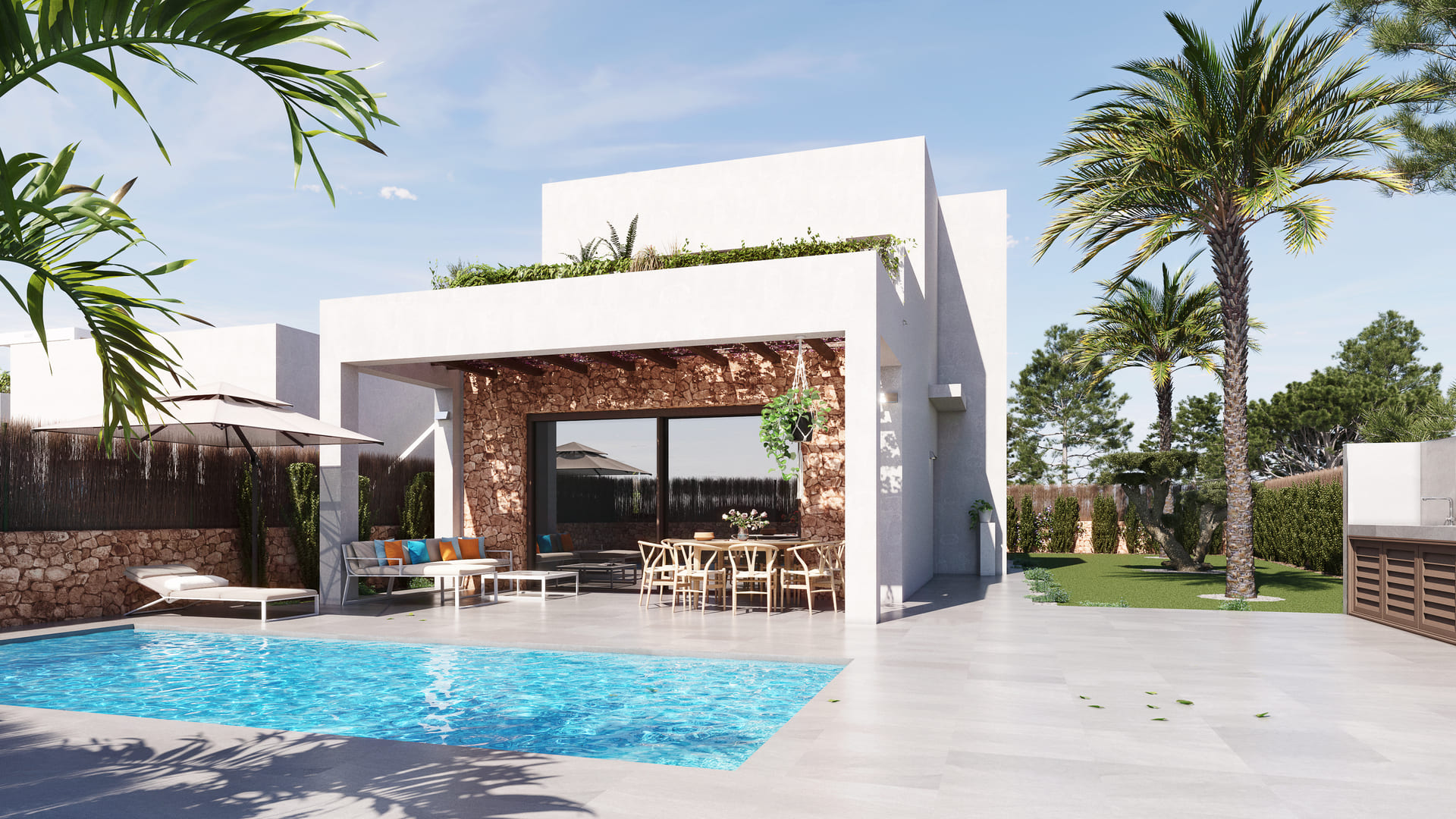Located in the beautiful area of Orihuela Costa, this detached villa offers a unique living experien - Image 1