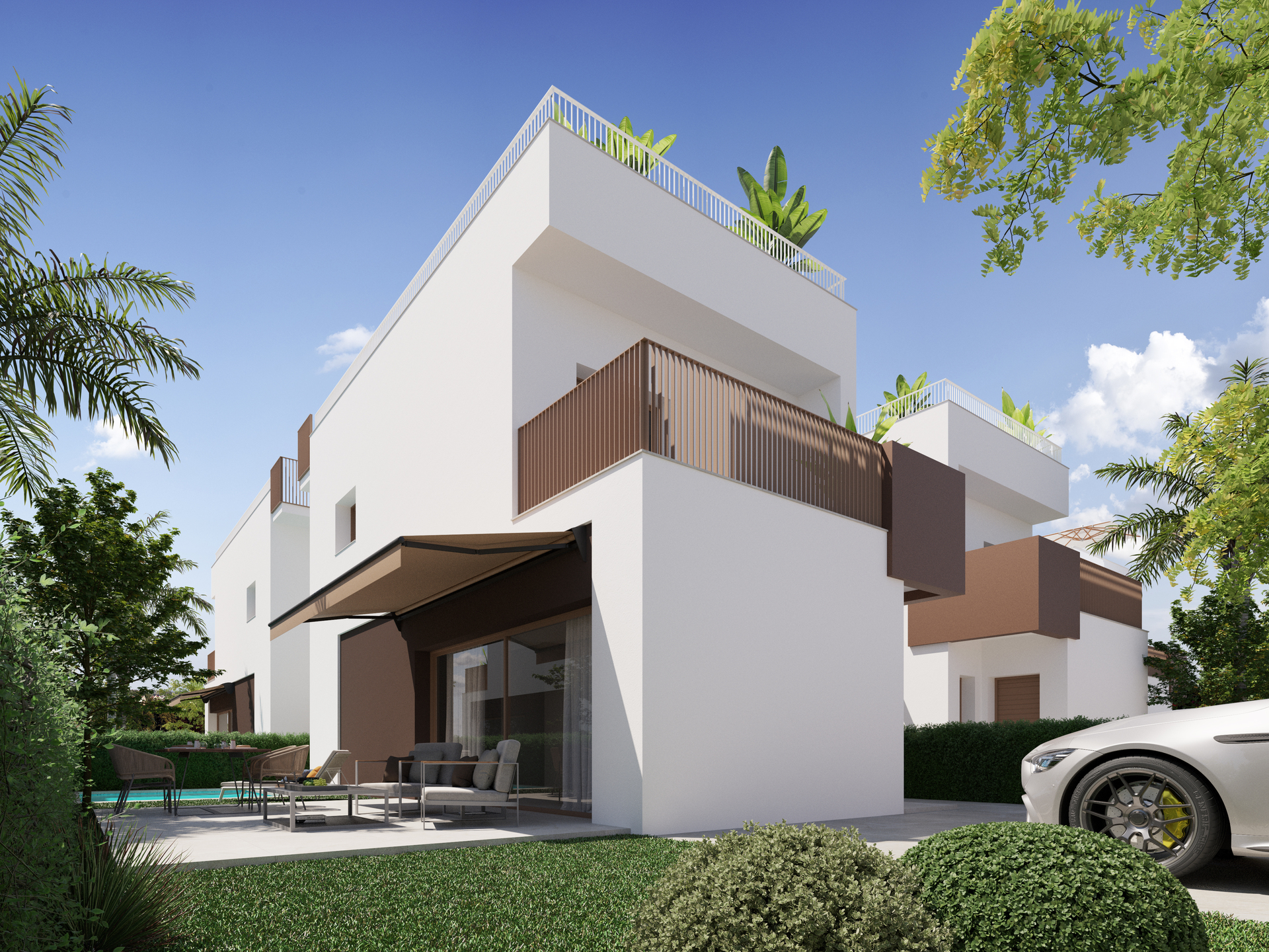 Located in the charming city of Elche, this exclusive collection of five detached homes offers a pri - Image 1