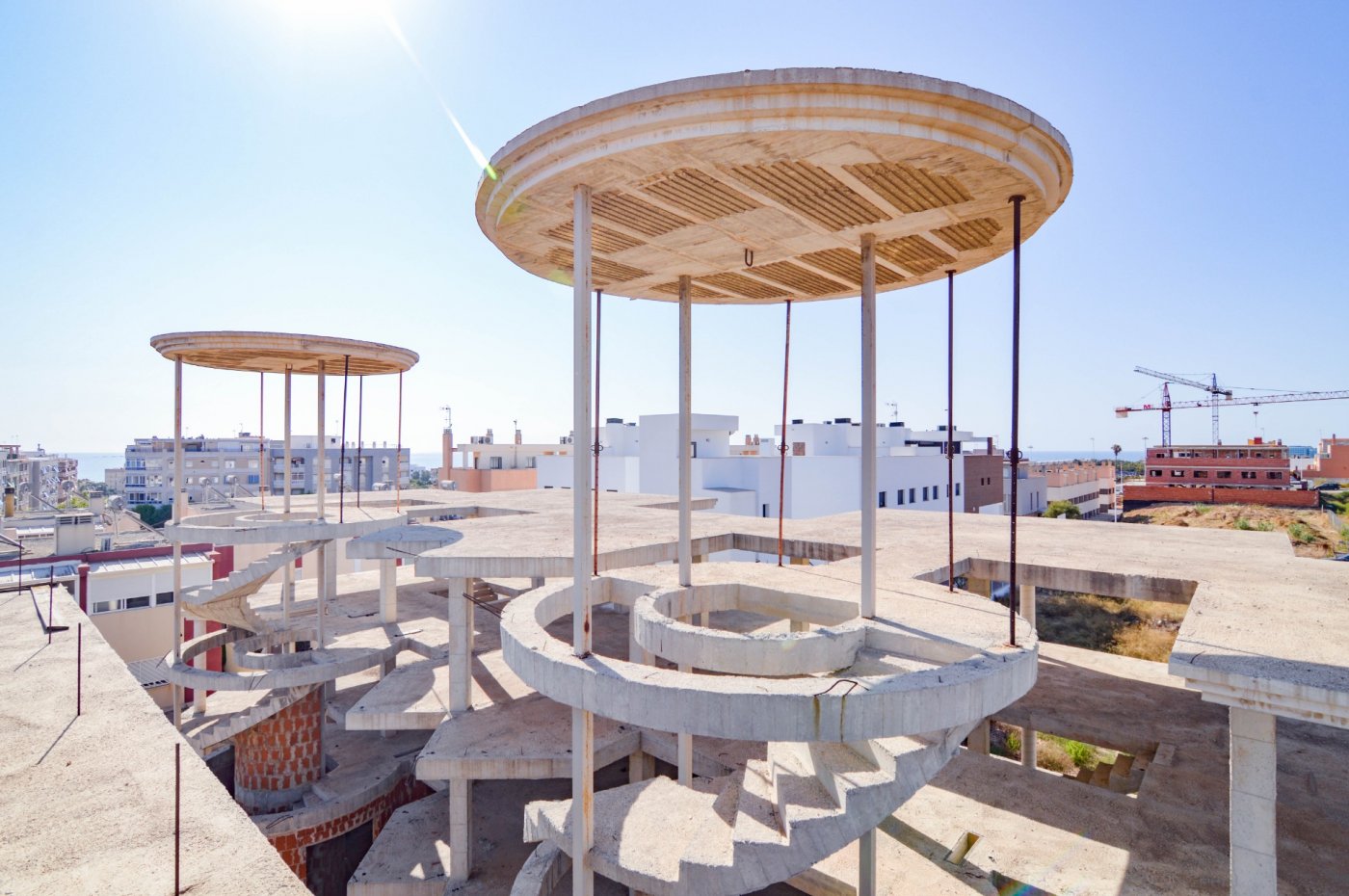 2,144m2 urban plot for sale with different phases of work already executed - Image 1